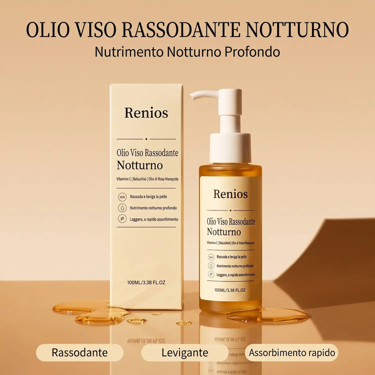 Olio Viso Rassodante Notturno